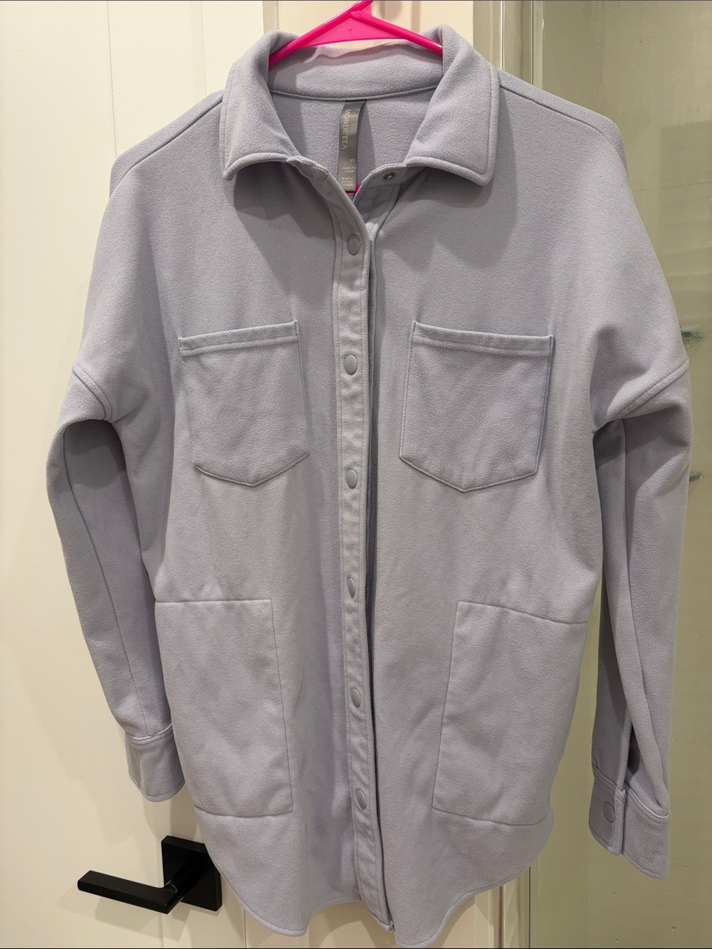 Cozy Fleece Button-Up Shirt
